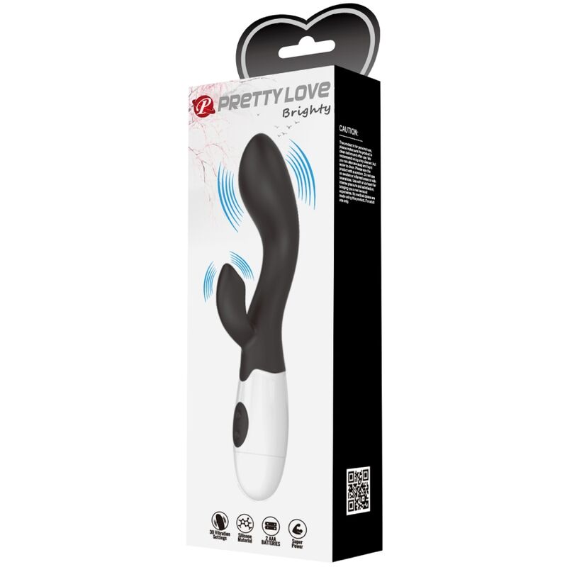 PRETTY LOVE - VIBRADOR PARA PUNTO G BRIGHTY NEGRO