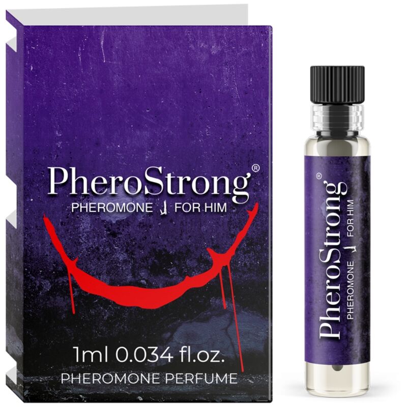 PHEROSTRONG - PARFUM AUX PHÉROMONES J POUR HOMME 1 ML