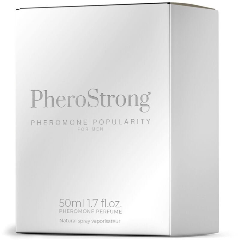 PHEROSTRONG - PARFUM AUX PHÉROMONES POPULAIRE POUR HOMMES 50 ML