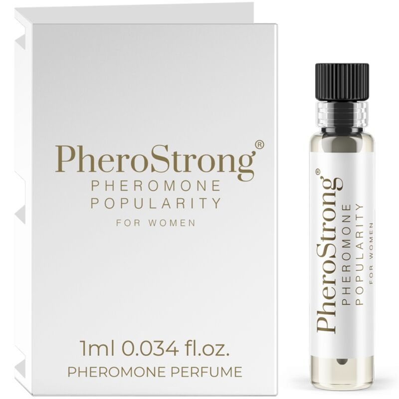 PHEROSTRONG - PARFUM AUX PHÉROMONES POPULAIRE POUR FEMMES 1 ML