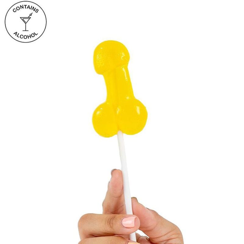SECRETPLAY - PIRULETA PENE CON ALCOHOL PIÑA COLADA