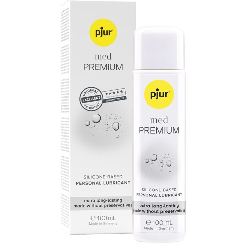 PJUR - LUBRICANTE PREMIUM DE SILICONA MED 100 ML