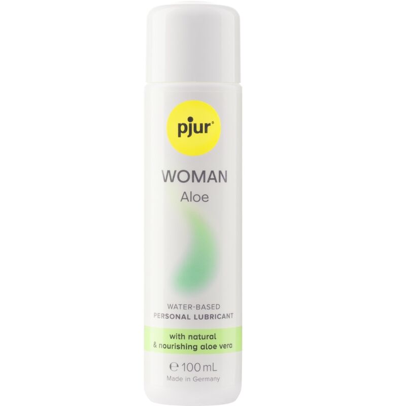 PJUR - LUBRIFIANT FÉMININ À BASE D'EAU À L'ALOÈS 100 ML