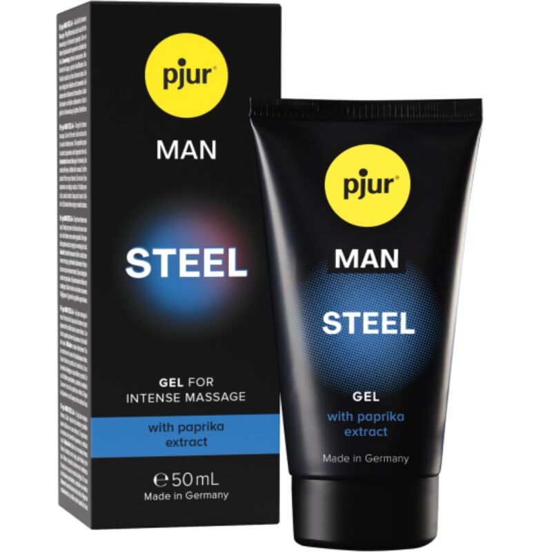 PJUR - GEL STIMULANT HOMME MAN STEEL 50 ML