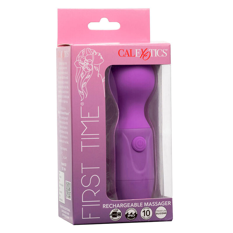 CALEXOTICS - PREMIER MASSEUR RECHARGEABLE 10 VIBRATIONS VIOLET