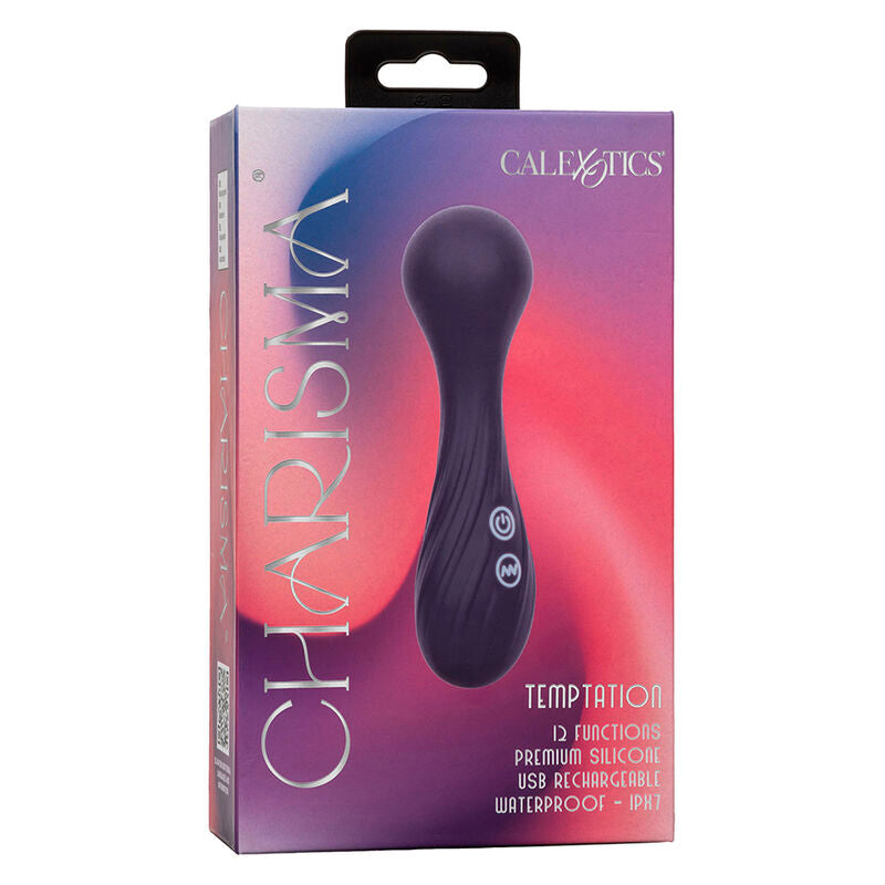 CALEXOTICS - MASSEUR STIMULANT CHARISMA 12 FONCTIONS VIOLET