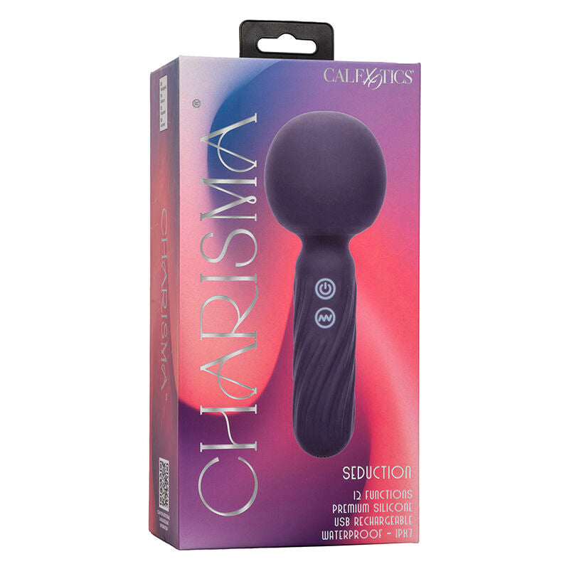 CALEXOTICS - MASSEUR DE SÉDUCTION CHARISMA 12 FONCTIONS 17,75 CM X 6,25 CM VIOLET