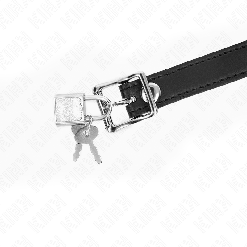 KINK - MORDAZA DE SILICONA DE 4 CM CON CANDADO 60 x 2 CM