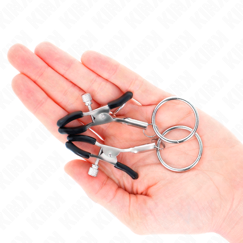 KINK - ABRAZADERA PARA PEZONES CON ANILLA 6 CM