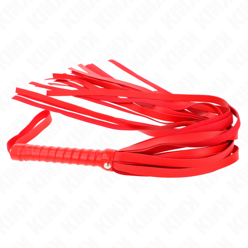 KINK - LÁTIGO DE MANGO CORTO ROJO Y COLA LARGA 70 CM