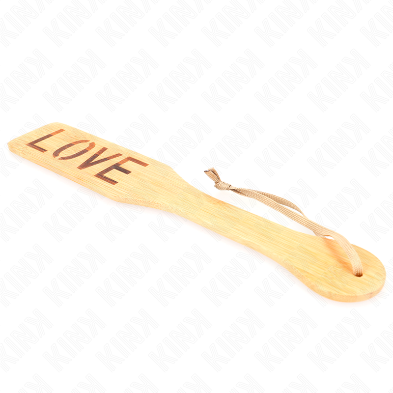 KINK - PALETTE BAMBOU MOT LOVE 32 X 5,5 CM