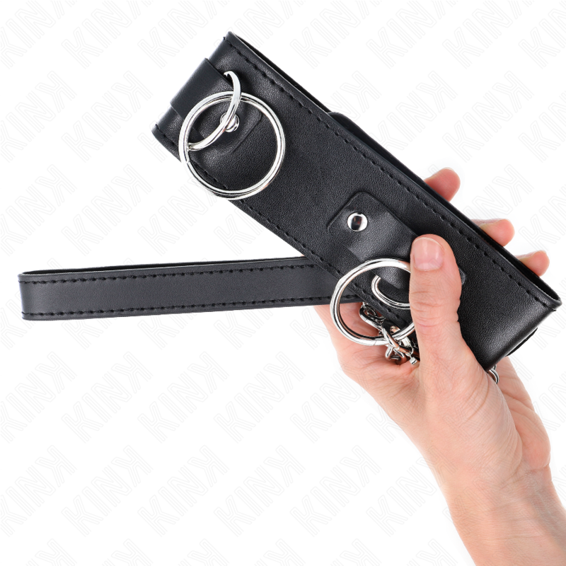 KINK - COLLAR CON CORREA 65 CM MODELO 3 ANILLAS 2 AJUSTABLE 36-43 CM X 5 CM