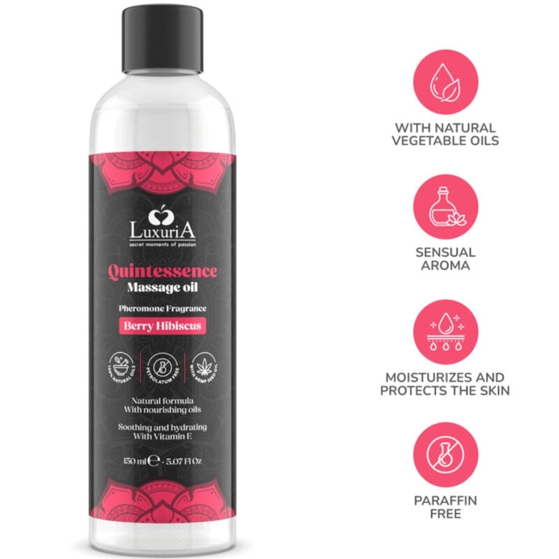 INTIMATELINE LUXURIA - ACEITE DE MASAJE BERRY 150 ML