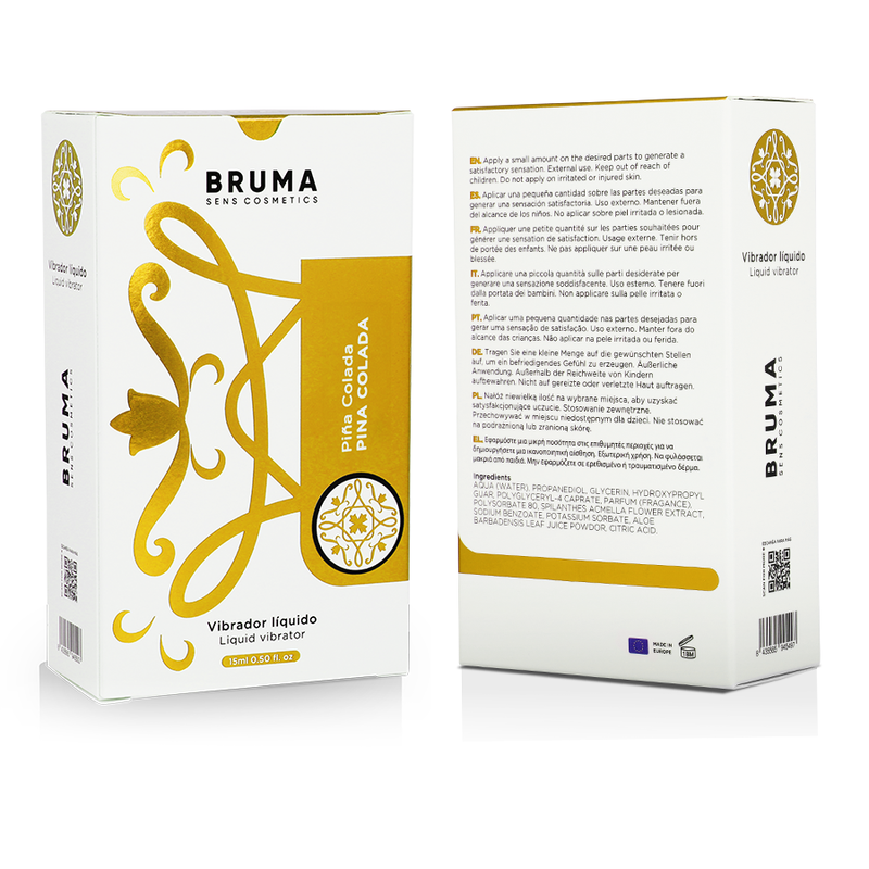 BRUMA - LIQUID VIBRATOR ULTRA SLIDING PINA COLADA 15 ML