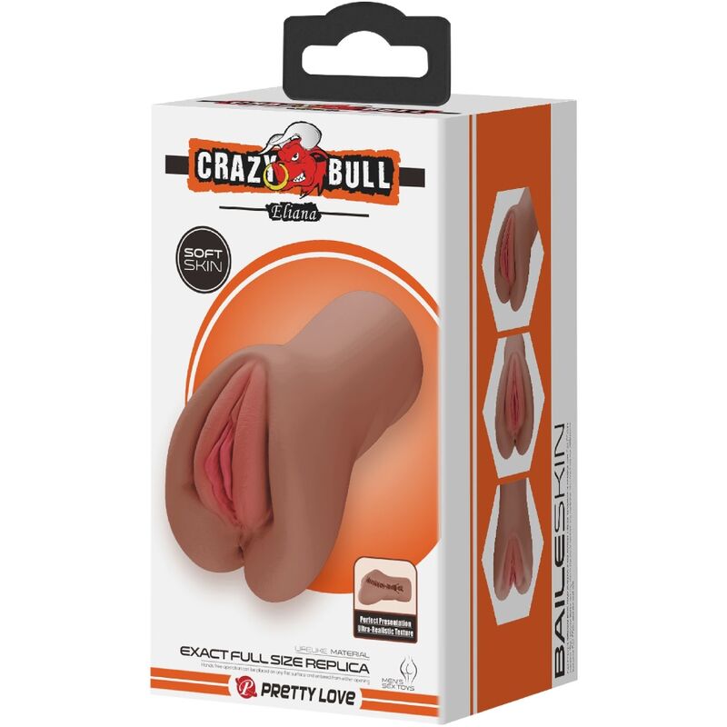 CRAZY BULL - ELIANA VAGINA Y ANO MULATA