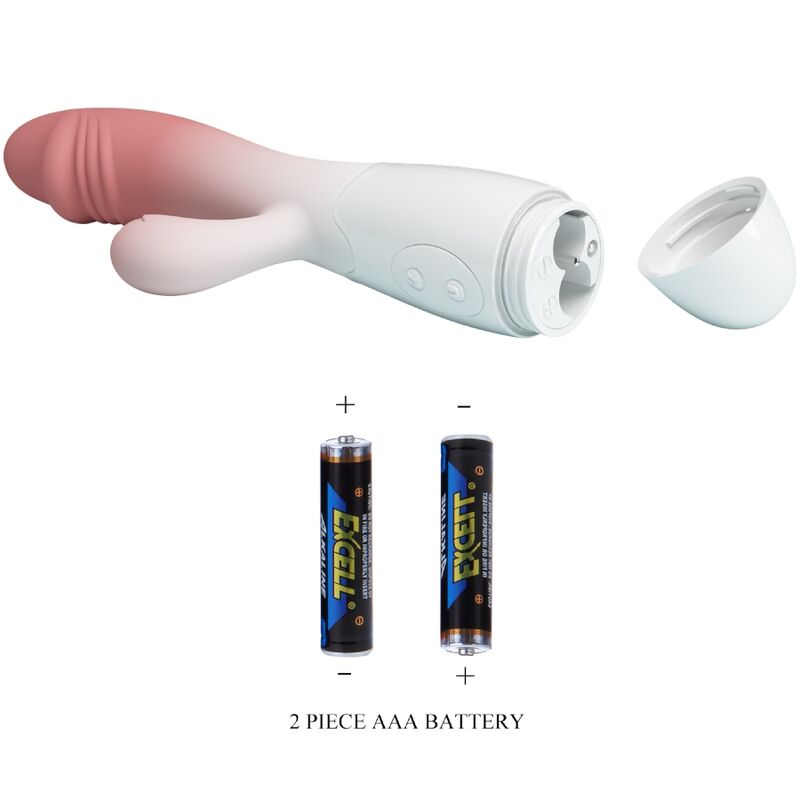 PRETTY LOVE - VIBRADOR DE CONEJO SNAPPY 30 VIBRACIONES ROSA