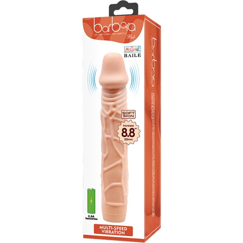 BAILE - VIBRADOR REALISTA BOB 22,5 CM CARNE