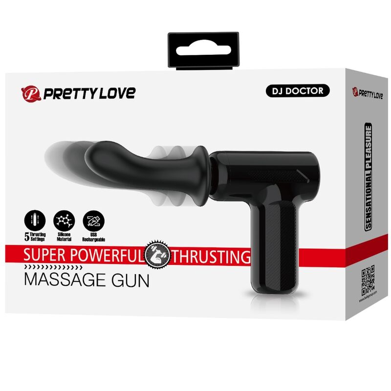 PRETTY LOVE - MASAJEADOR DJ DOCTOR 5 NIVELES NEGRO