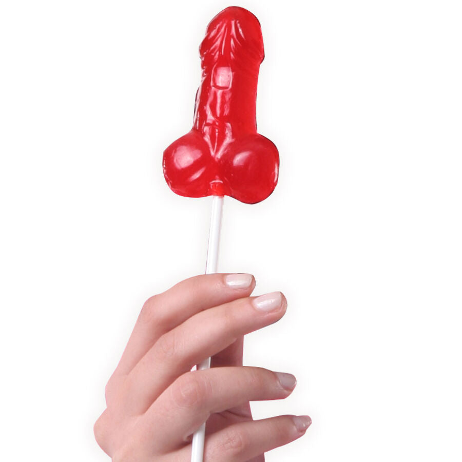 SECRETPLAY - PÉNIS GUMMY FRAISE LOLLIPOP