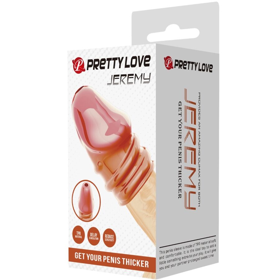PRETTY LOVE - JEREMY PÉNIS ÉPAIS ROSE