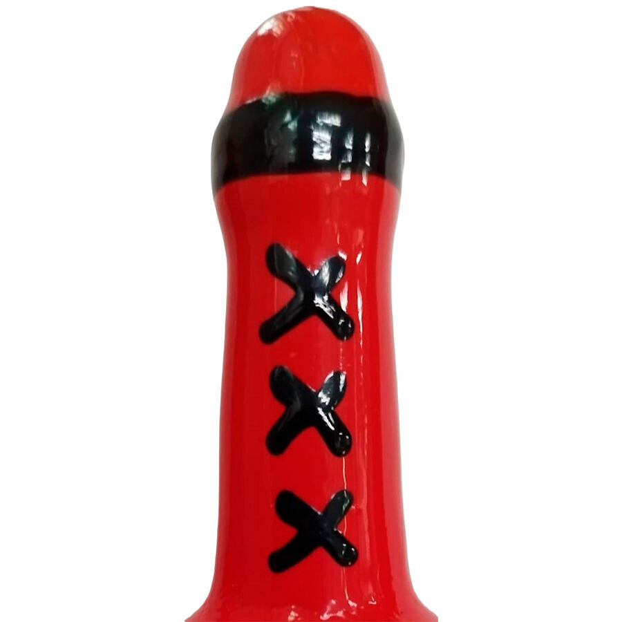 CONDOMERIE - HANDPAINTED NOVELTY CONDOMS AMSTERDAM RED