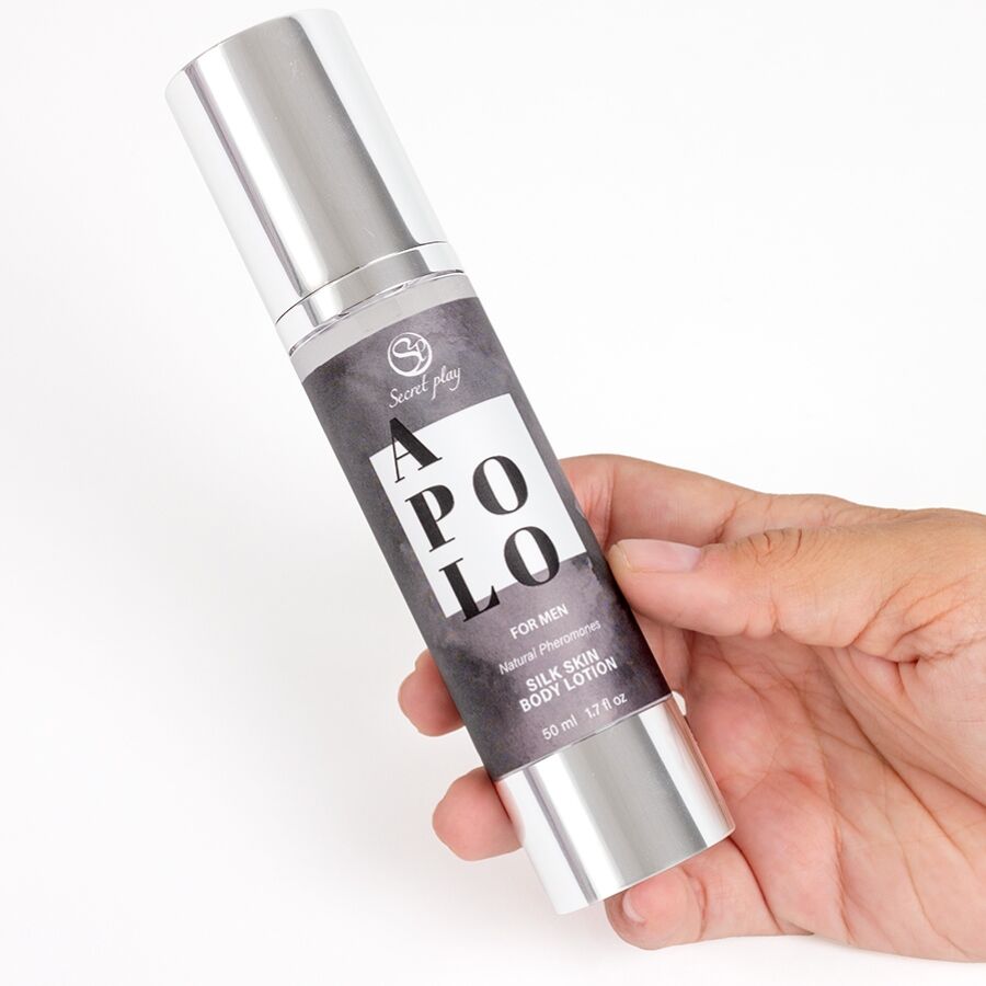 SECRETPLAY - LOCIÓN CORPORAL DE SEDA APOLO PARA HOMBRE 50 ML