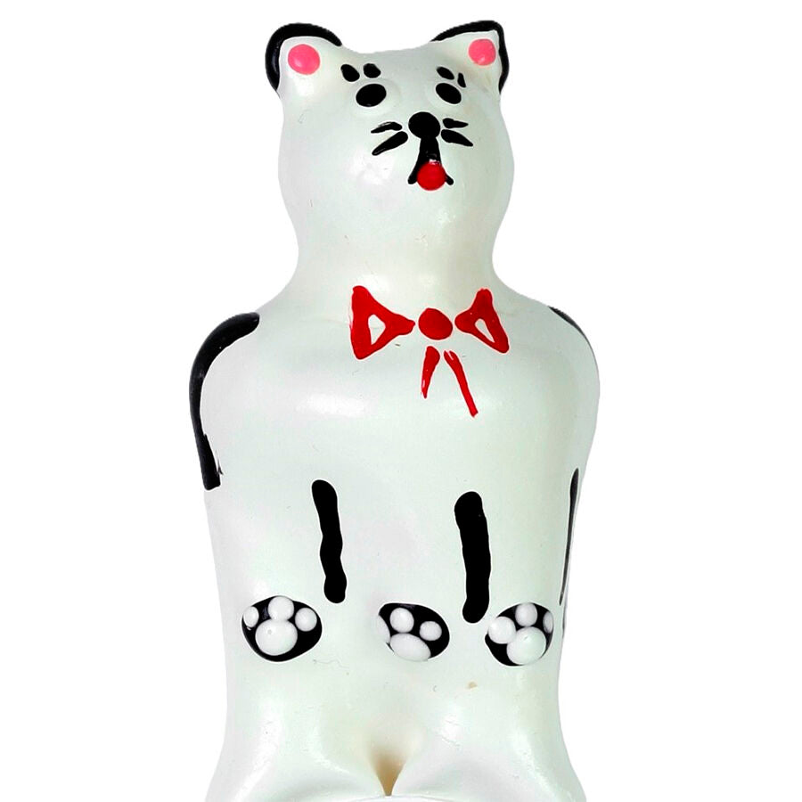 CONDOMERIE - HANDPAINTED NOVELTY CONDOMS CAT MODEL XL
