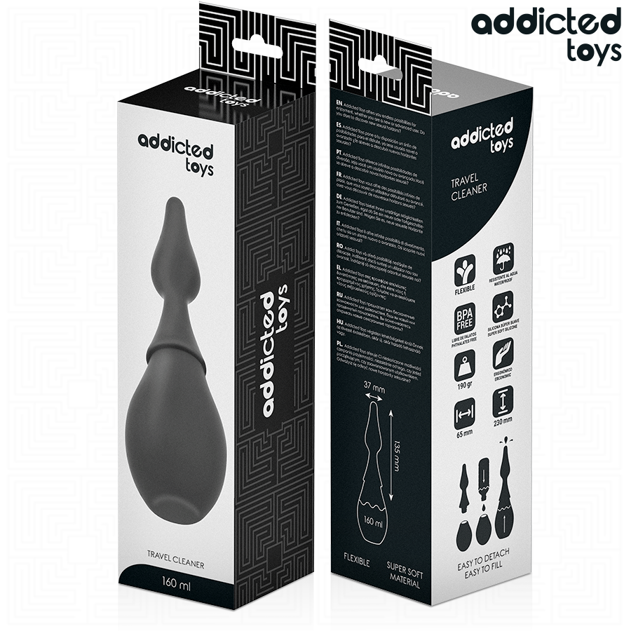 ADDICTED TOYS - TRAVEL CLEANER SILICONE MODEL 1