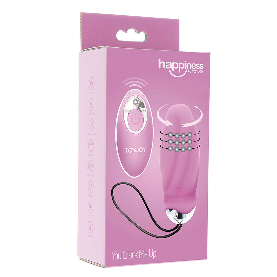 TOYJOY - BONHEUR TU ME FAIS CRAQUER VIBRATEUR TÉLÉCOMMANDÉ