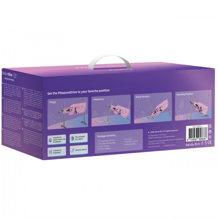 KIIROO - MÁQUINA SEXUAL INTERACTIVA PLEASURE DRIVE