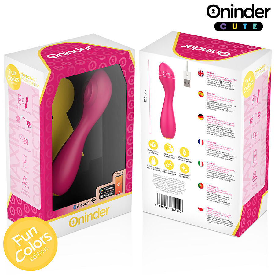 ONINDER CUTE - VIBRADOR G-SPOT LOVE BUDDY MASTER - APP GRATUITA A NIVEL MUNDIAL