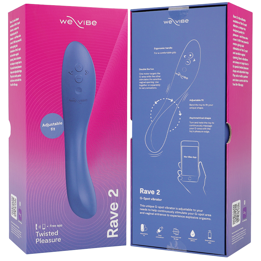 WE-VIBE - RAVE 2 G-SPOT VIBRATOR BLUE