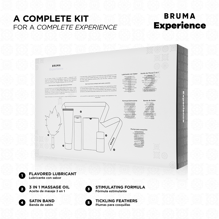 BRUMA XPERIENCE - VIBRO-ORGASMIC PINA COLADA SWEET TEMPTATION KIT