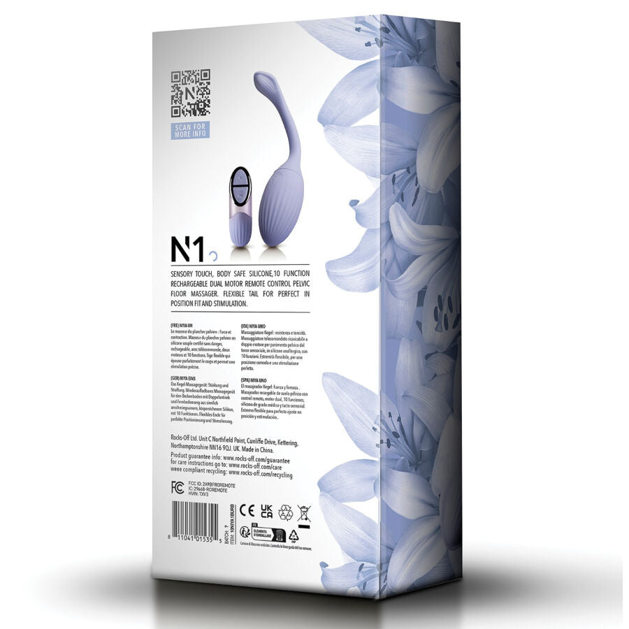 NIYA - N1 KEGEL PELVIC MASSAGER WITH REMOTE CONTROL