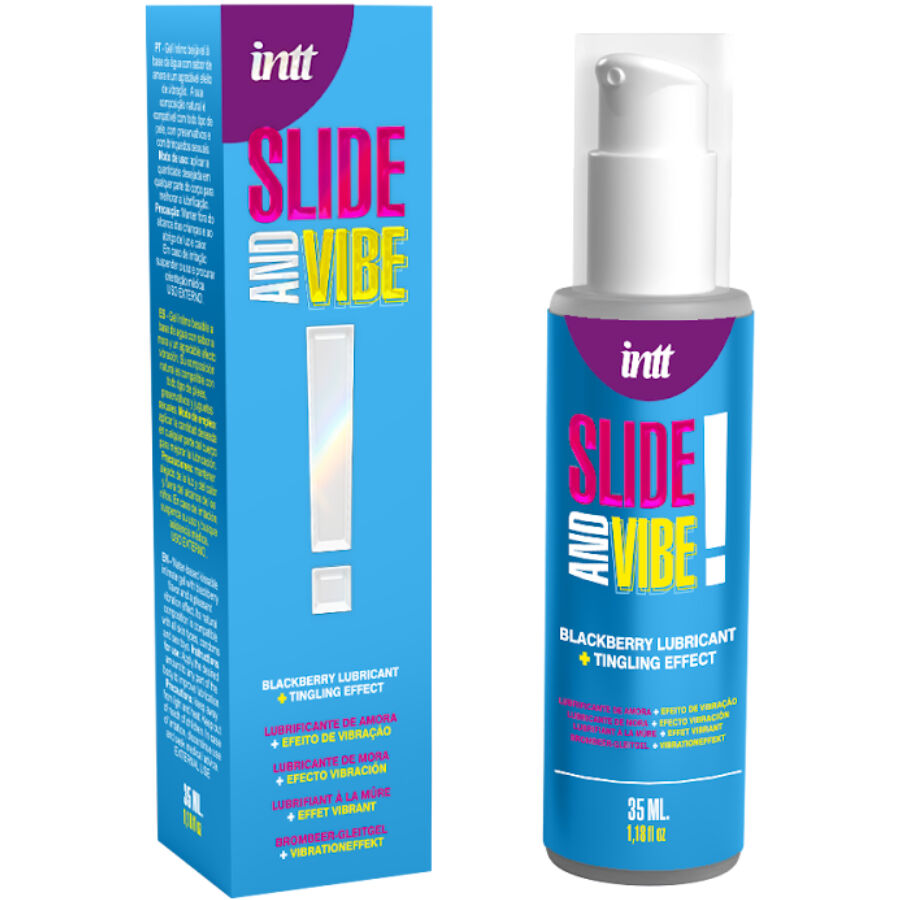 INTT RELEASES - LUBRIFIANT VIBRANT COMESTIBLE À BASE D'EAU 35 ML