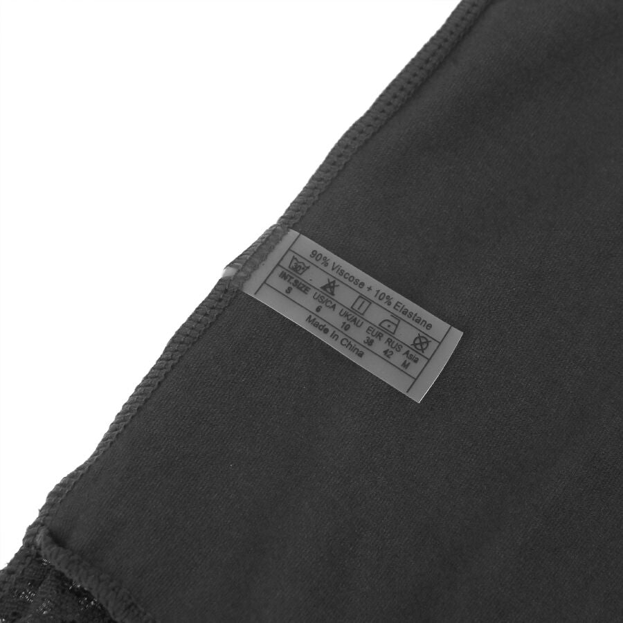 SUBBLIME - TEDDY CON DETALLE DE ENCAJE FLORAL NEGRO S/M