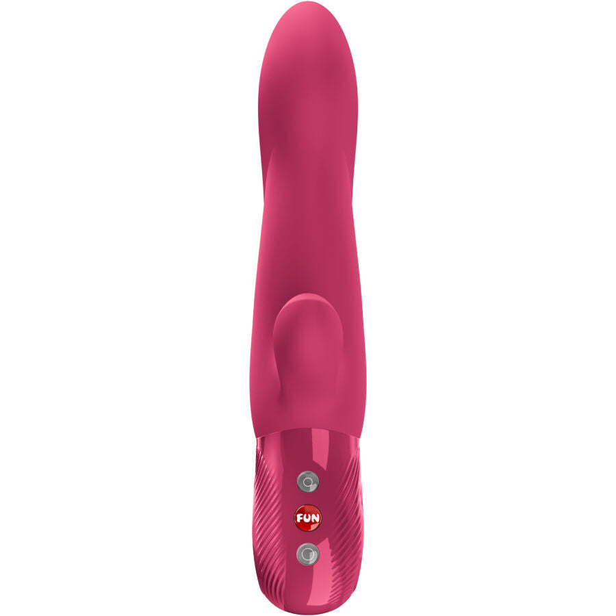 FUN FACTORY - LAPINS PULSATEURS PERÇANTS BI STRONIC ARC FRAMBOISE