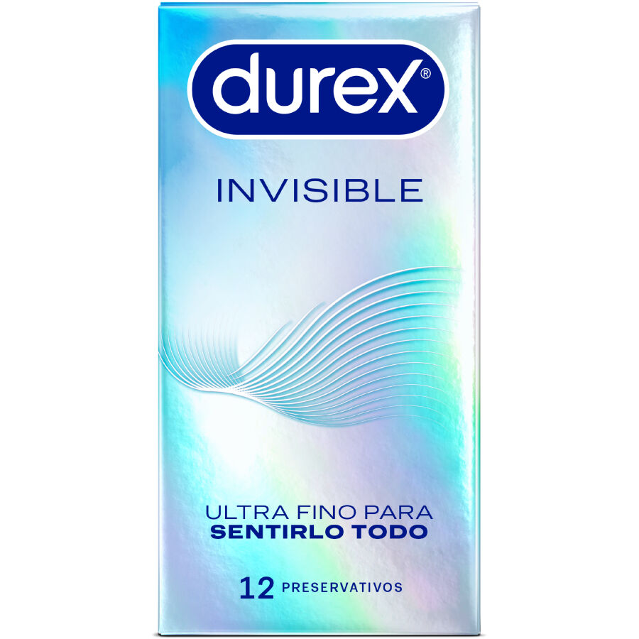 DUREX - PRESERVATIVOS ULTRA FINOS INVISIBLE 12 UNIDADES
