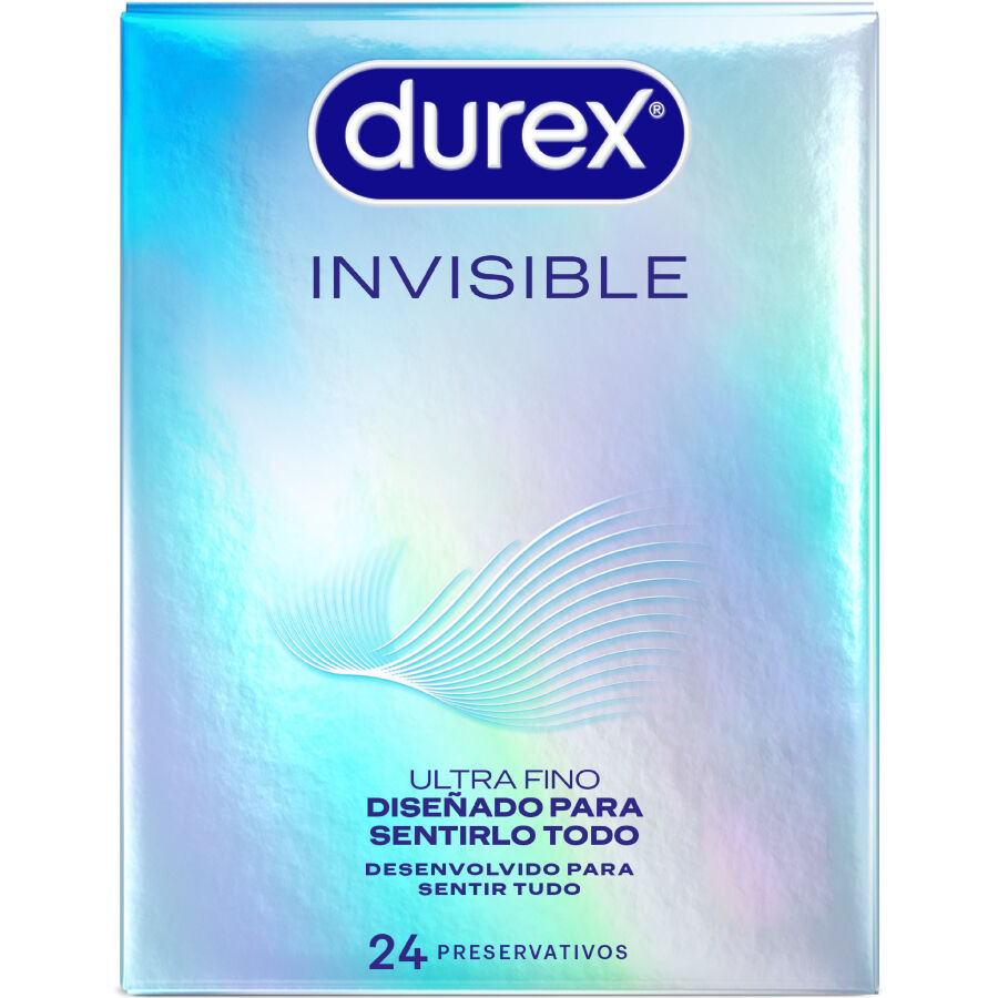 DUREX - PRÉSERVATIFS INVISIBLES ULTRA FINS 24 UNITÉS