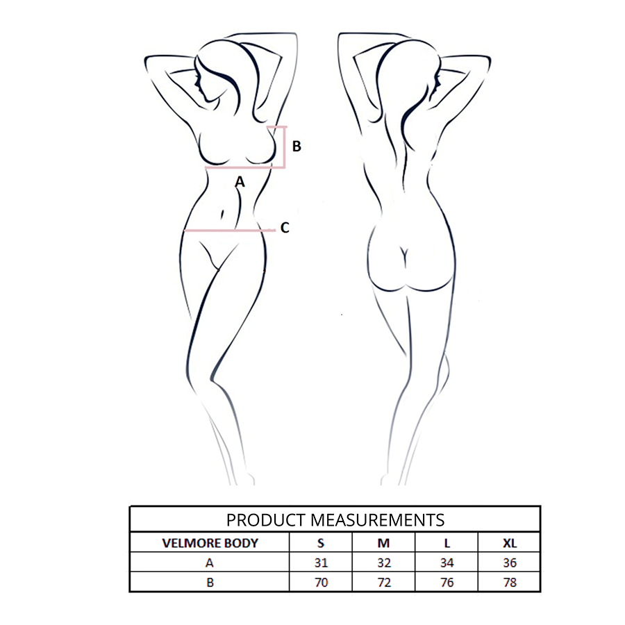 PASSION - VELMORE BODY BLUE L/XL