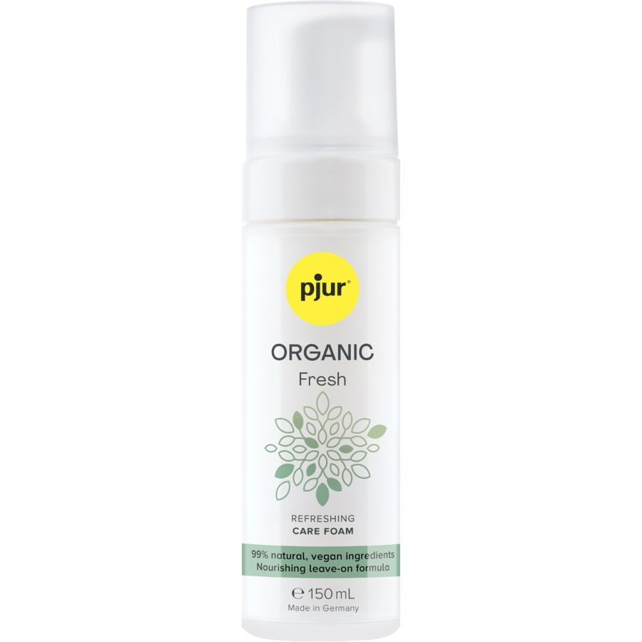 PJUR - ESPUMA REFRESCANTE ORGÁNICA VEGANA SIN ACLARADO 150 ML