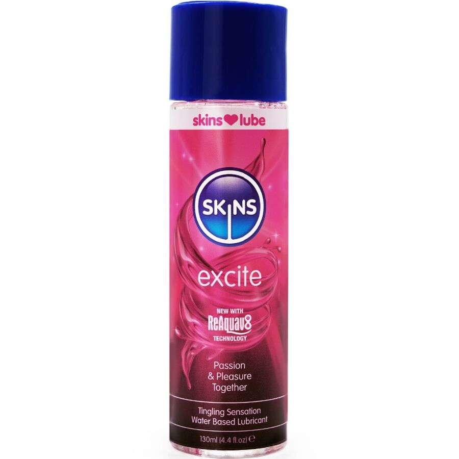 SKINS - LUBRIFIANT INTIME À BASE D'EAU EXCITE 130 ML