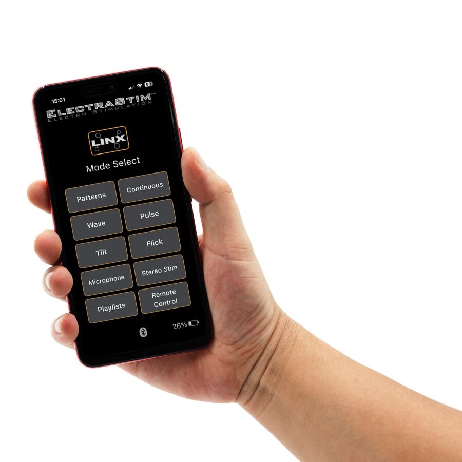 ELECTRASTIM - ÉLECTROSTIMULATEUR LINX DOUBLE CANAL AVEC APPLICATION ET TÉLÉCOMMANDE