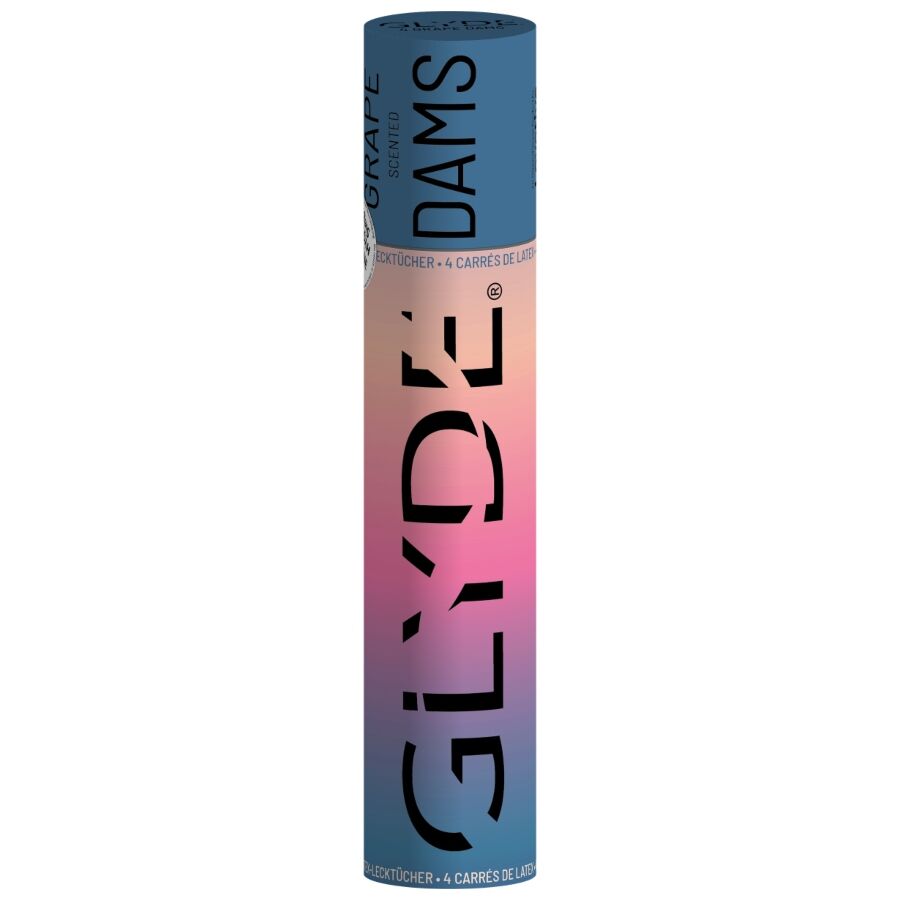 SHEER GLYDE - BARRERAS DE LÁTEX PARA SEXO ORAL SABOR UVA