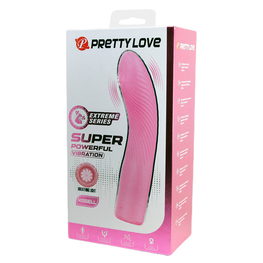 PRETTY LOVE - VIBRADOR DE PUNTO G KISELL ROSA