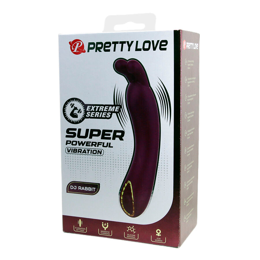 PRETTY LOVE - VIBROMASSEUR POINT G VIOLET DJ RABBIT