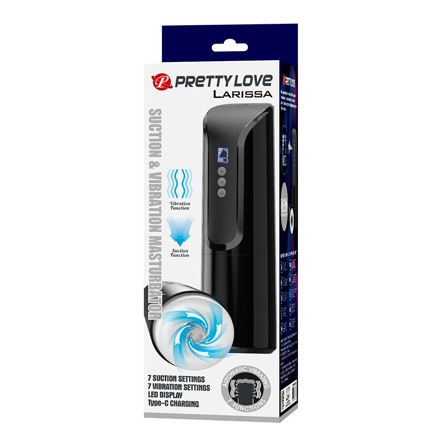 PRETTY LOVE - MASTURBATEUR VIBRANT À SUCCION LARISSA
