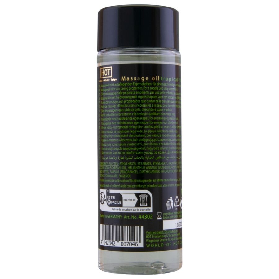 HOT - MASSAGE OIL TROPICAL FRUIT 100 ML