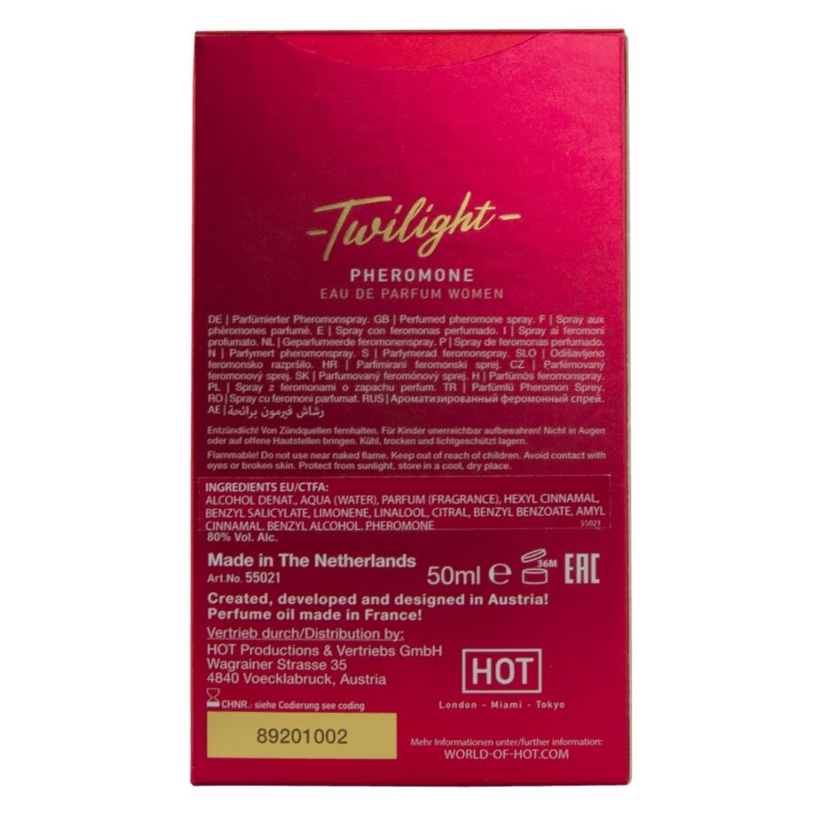 HOT - TWILIGHT PHEROMONE PARFUM WOMEN 50 ML