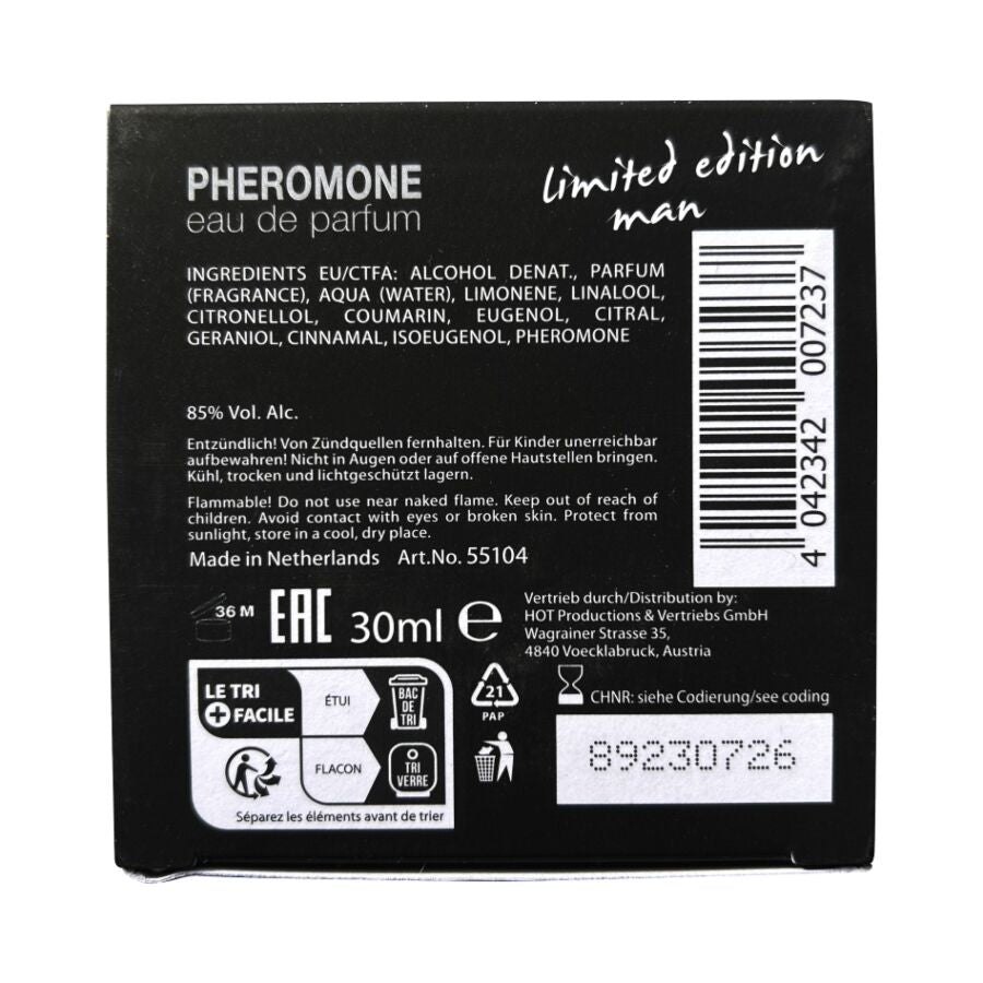 HOT - PHEROMONE PERFUME DUBAI LIMITED EDITION MEN 30 ML